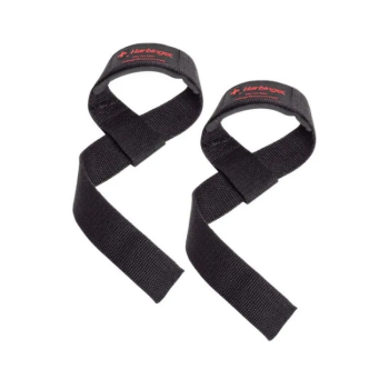 Harbinger Padded Cotton Lifting Straps - Black - 21.5 inch